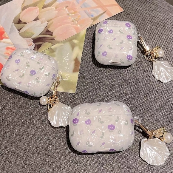 Airpods Case Cover Airpods Pro Case Cover Airpods 3rd Gen Case Cover floral - Picture 4 of 5